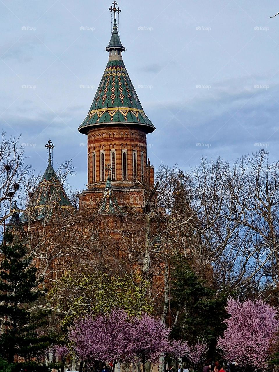 the metropolitan cathedral of Timisoara