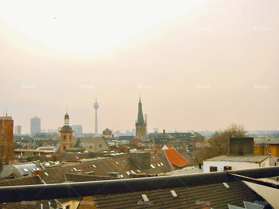 Skyline of Duesseldorg