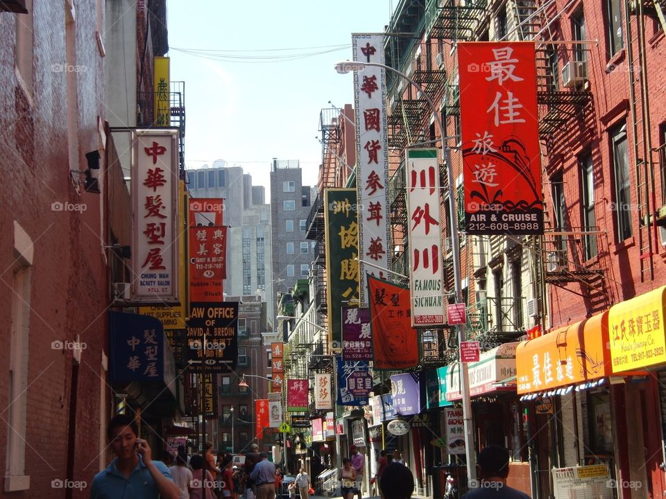 Chinatown in NYC