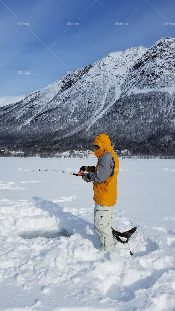 Ice fishing