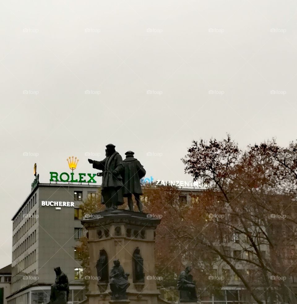 Gutenberg Monument Frankfurt/Main