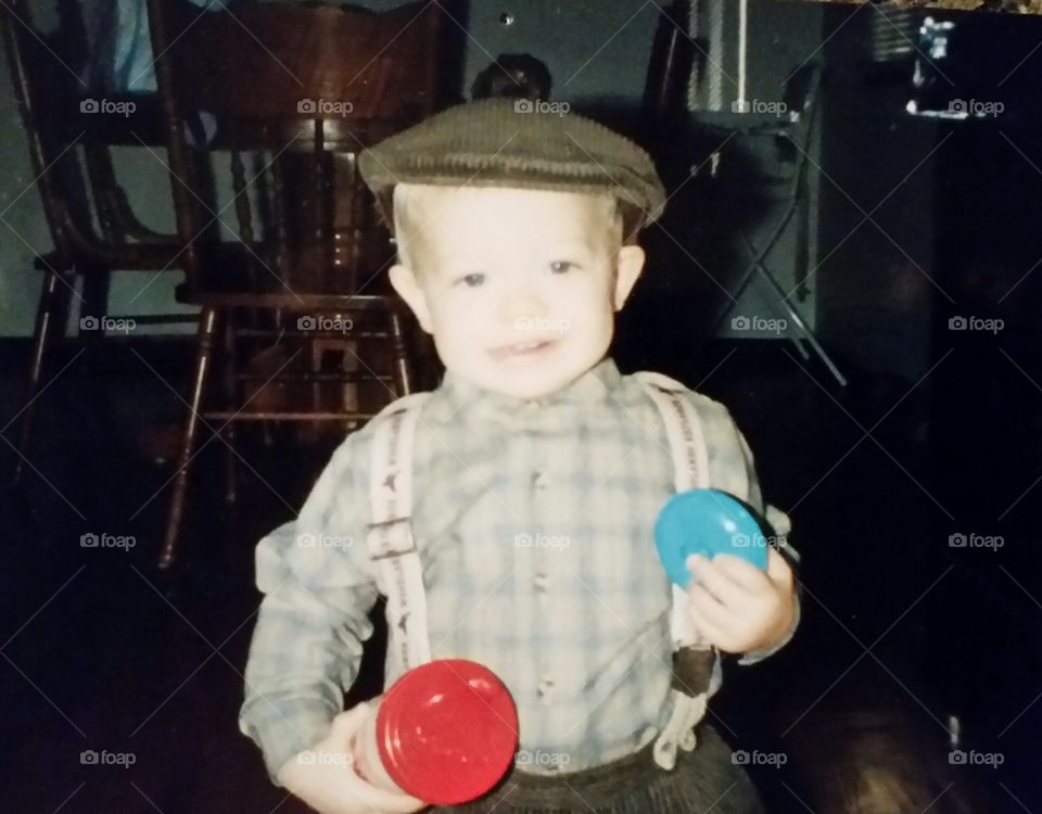 Portrait of a happy boy