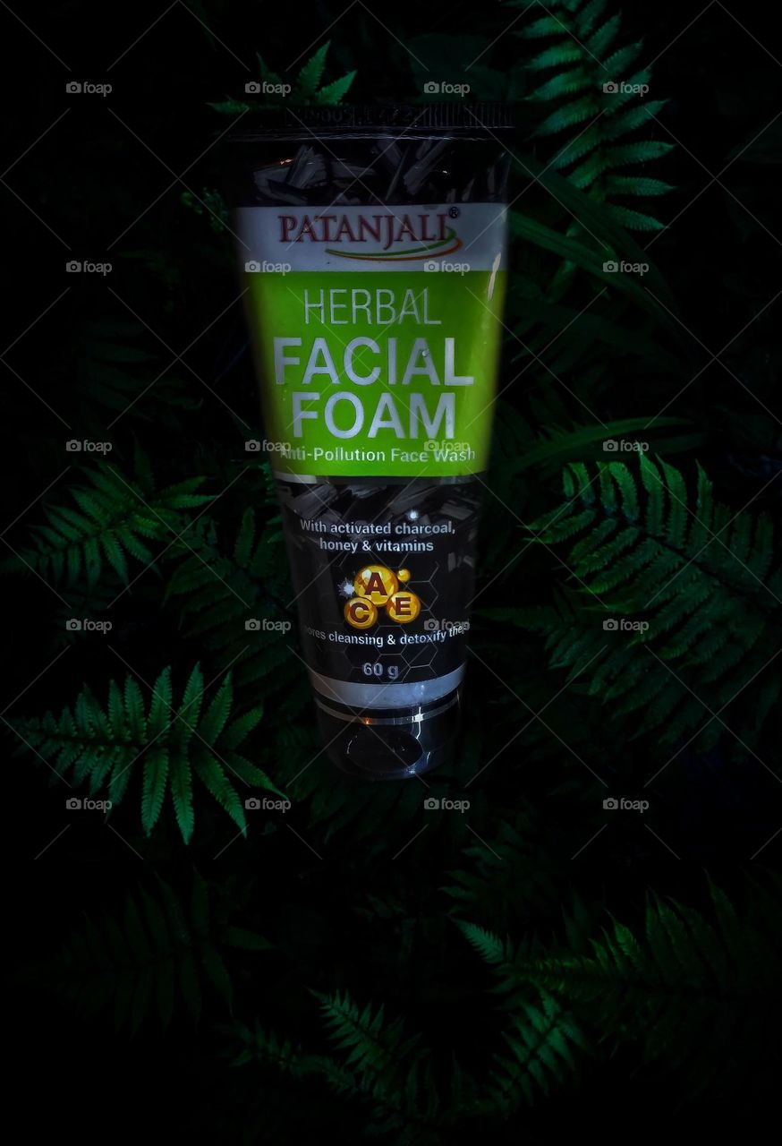 Patanjali face wash... Facial foam