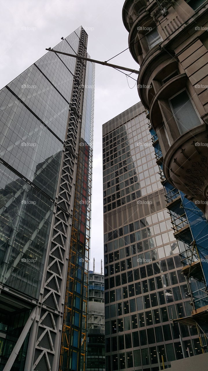 skyscrapers of London