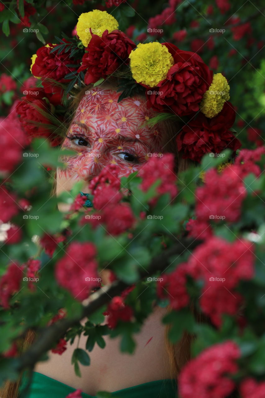 Flowers portrait 