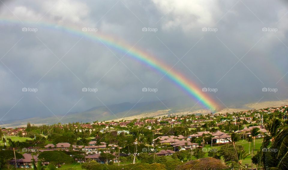 Morning rainbow