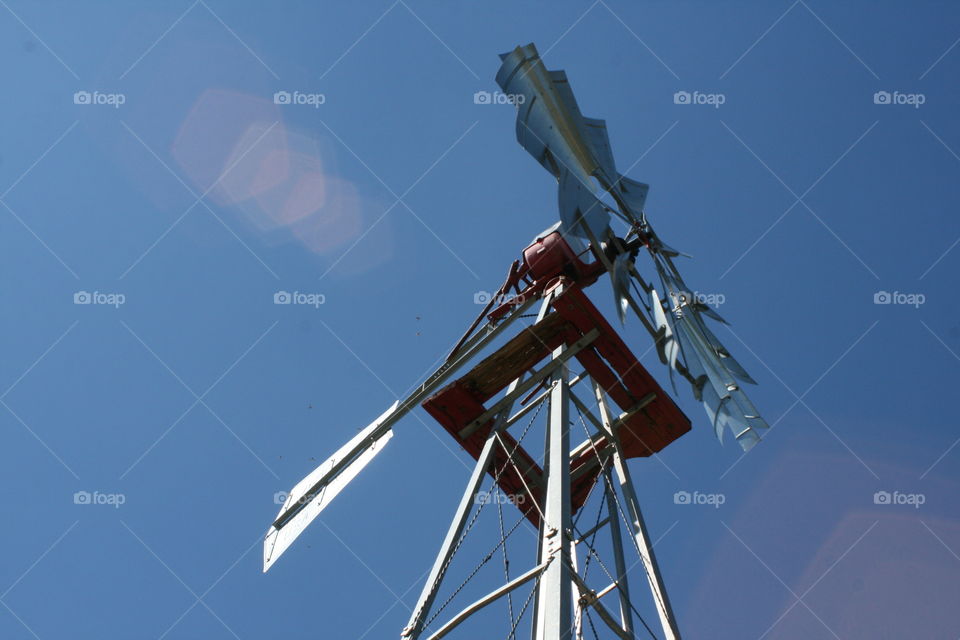 Sunlit Windmill 