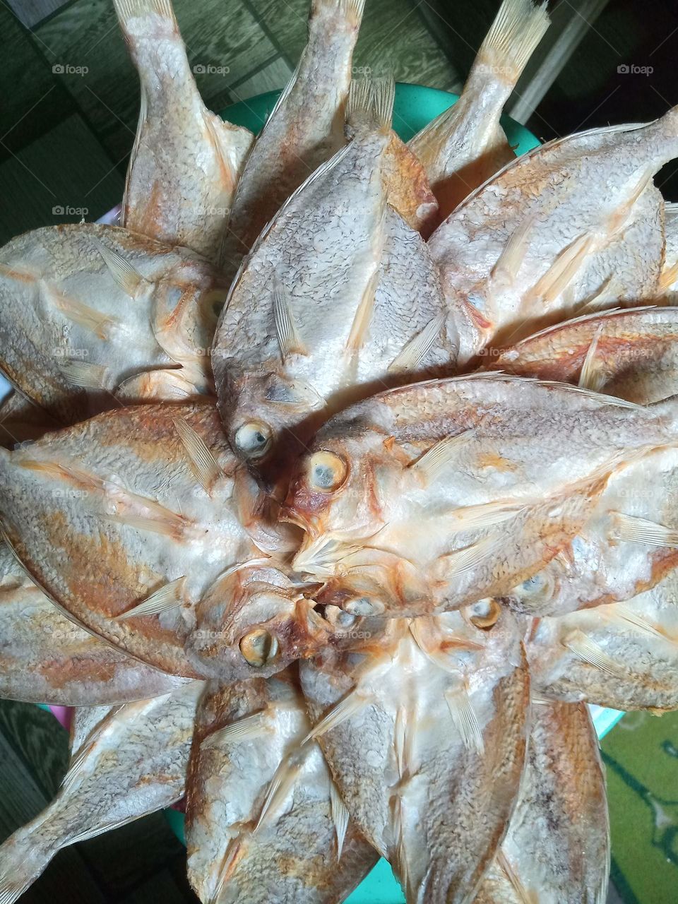 salted dried fish (katambak)