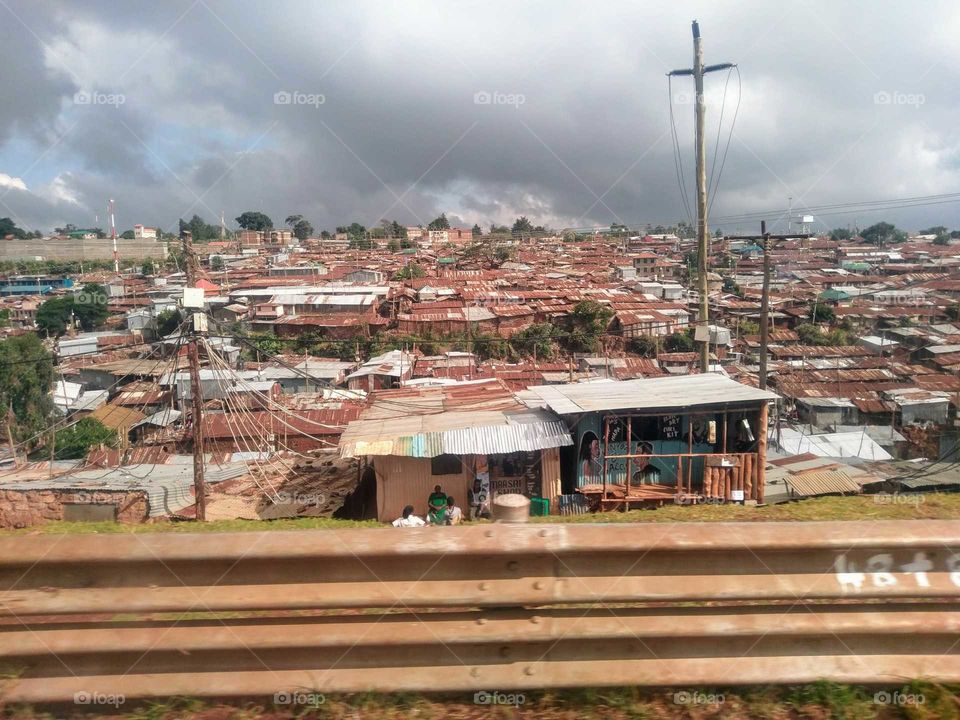 Kibera slum