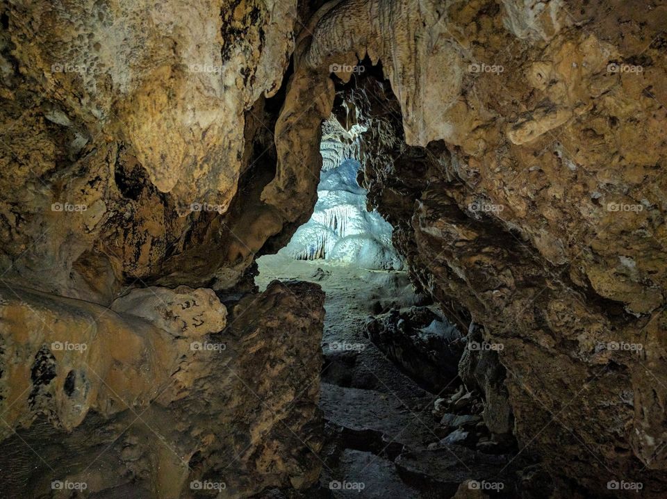 Caves in Cat Ba Island, Vietnam