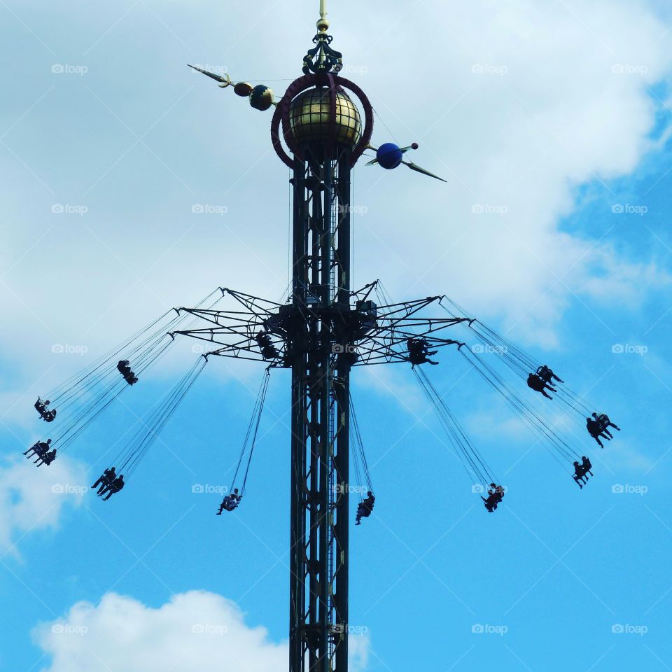 in In the park Tivoli in Copenhagen