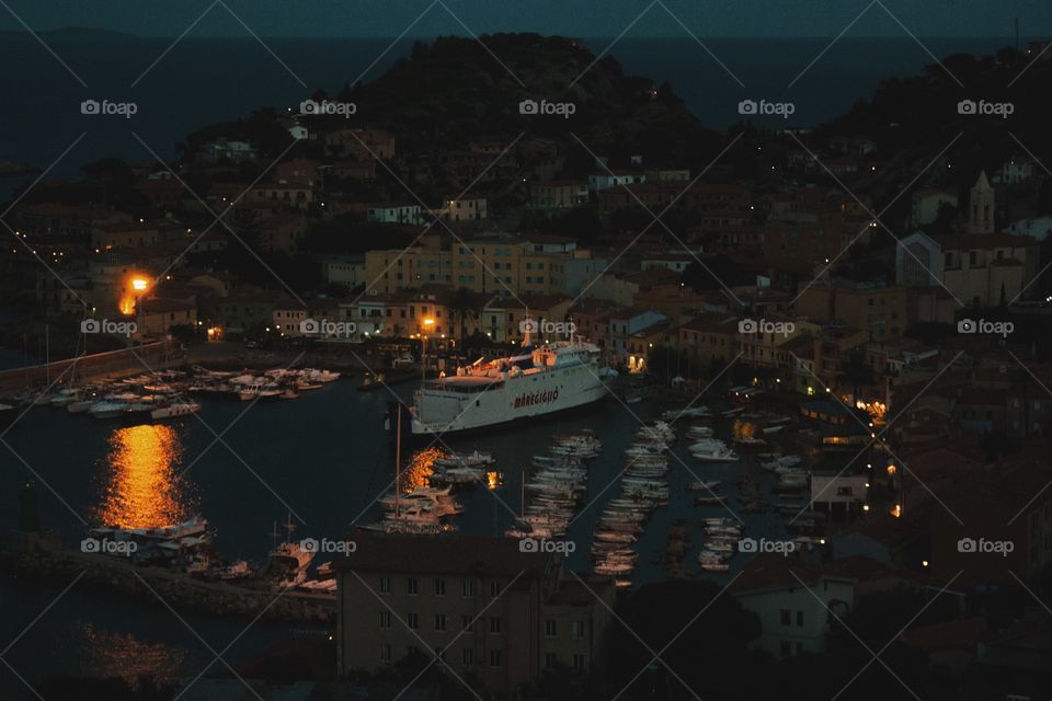 Harbor, Giglio, Italy