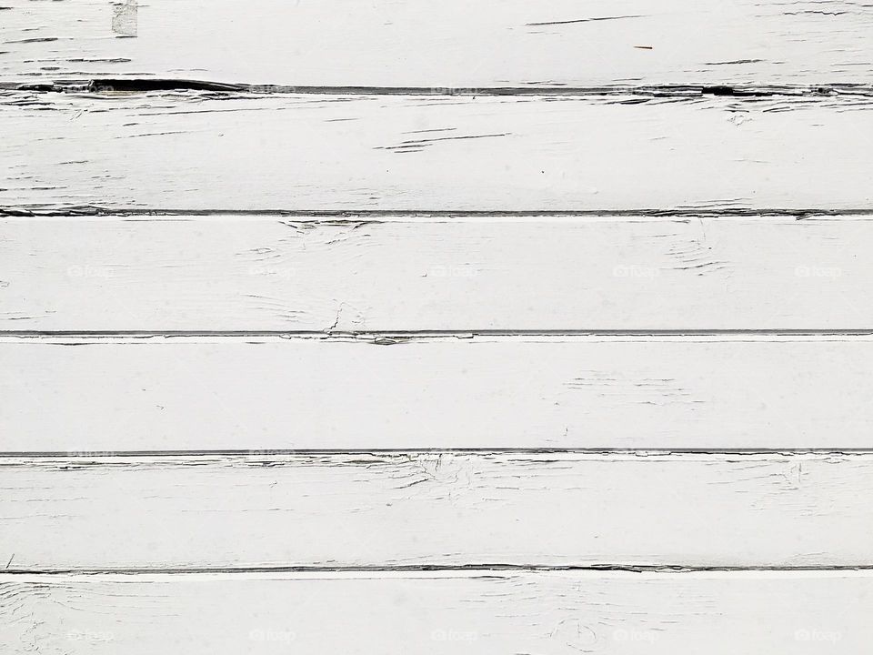 White wooden planks texture background 