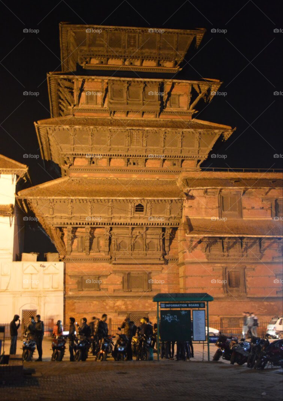 the old Royal Palace, Kathmandu Durbar Square