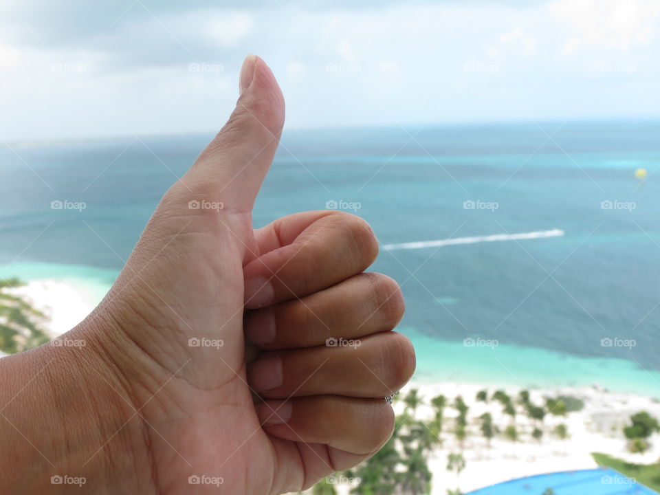 Fun view of beach life.