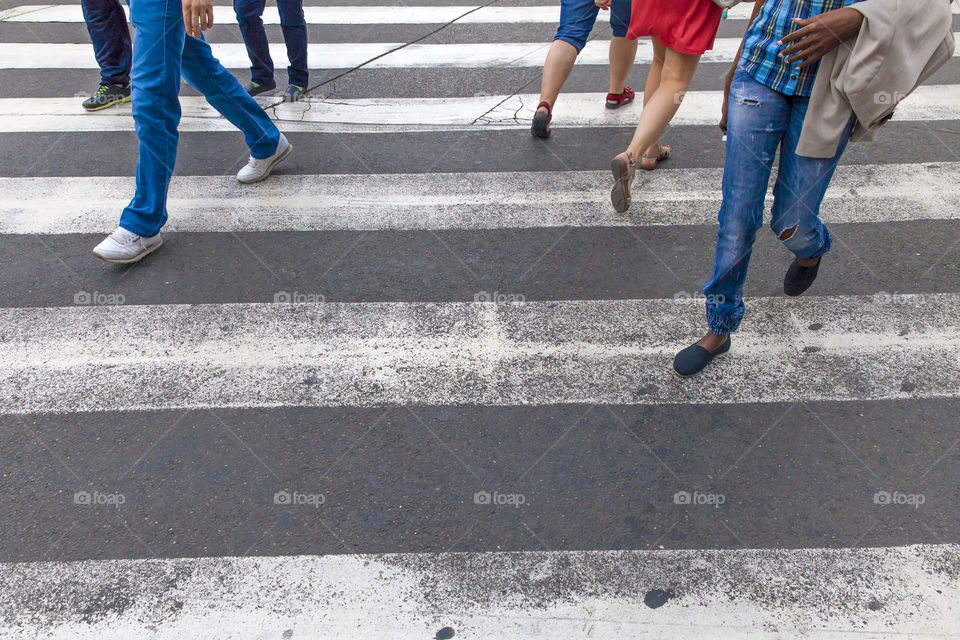 Pedestrian crossing