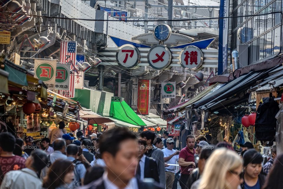 Japan shopping street