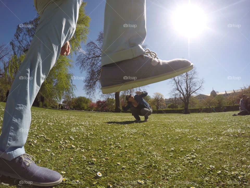 Dangerously enjoying the outdoors
