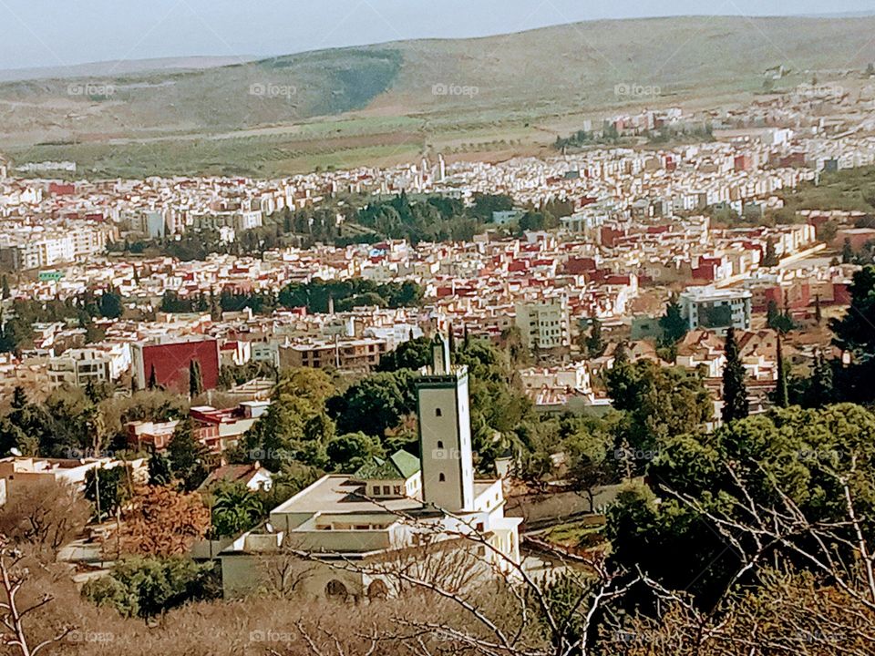 Population between the nature