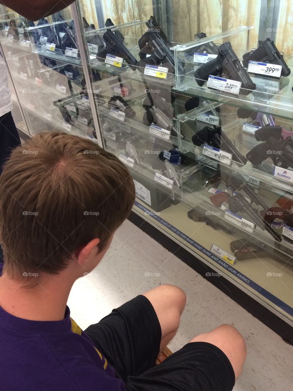 Firearm shopping