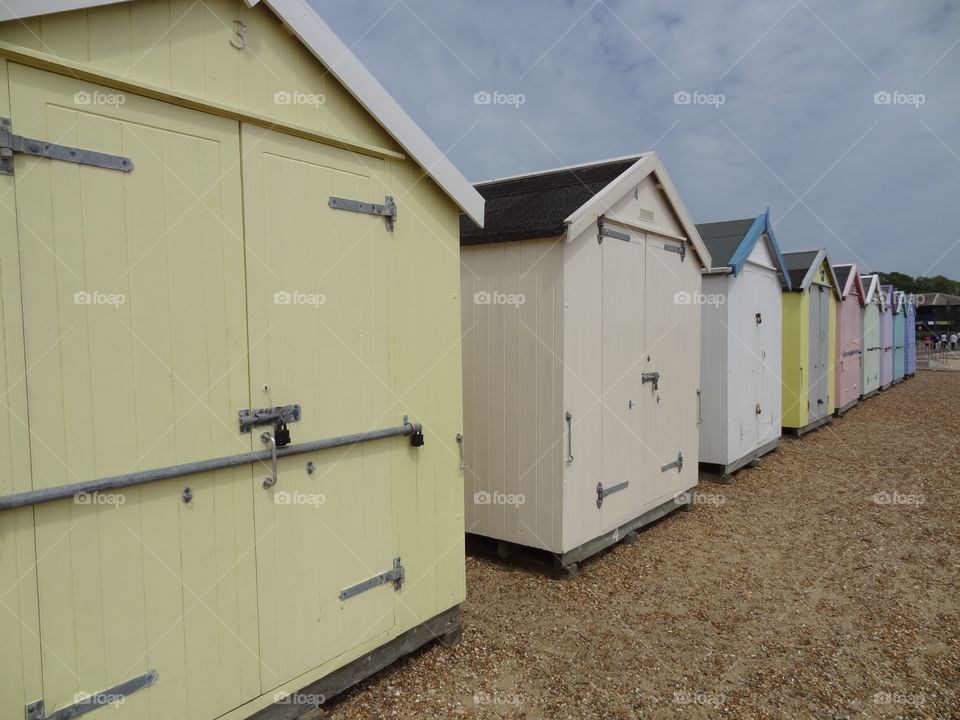 Beach hut pastils 