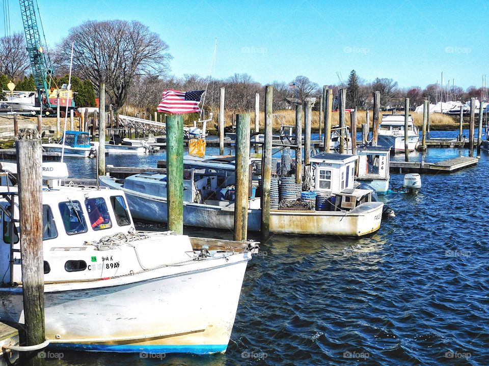 Down at the harbour