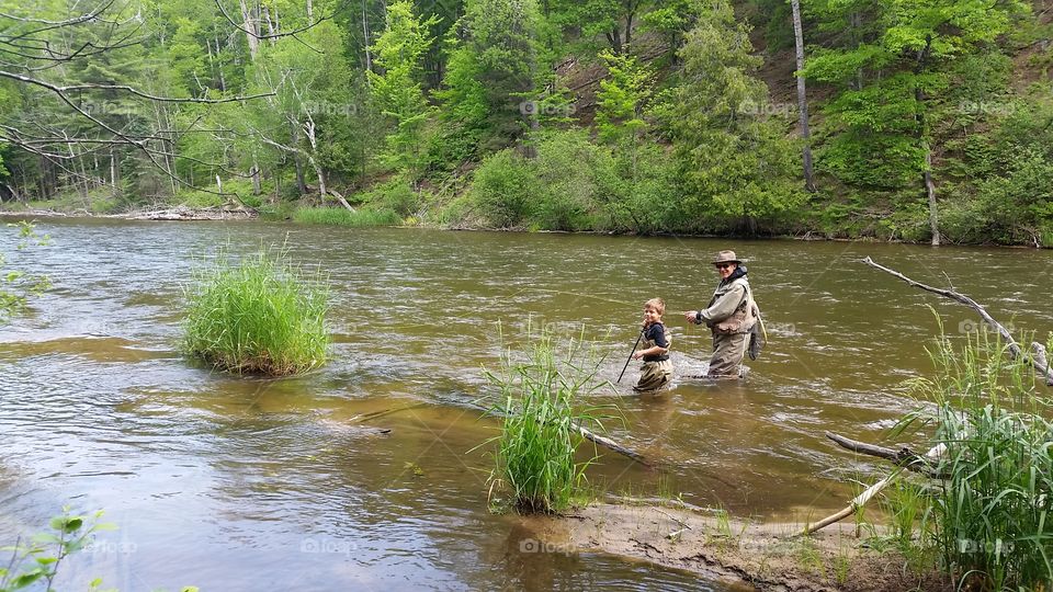 fishing with grandpa