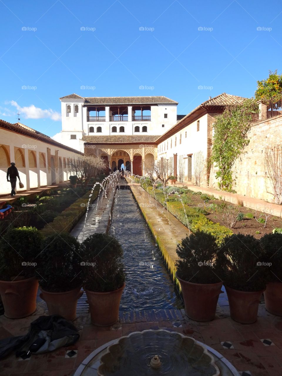 Alhambra in Granada, Spain