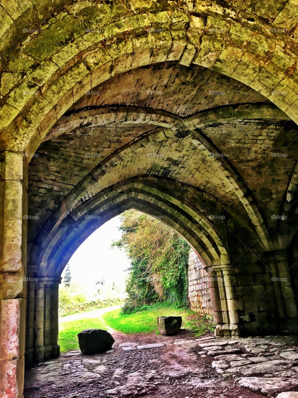 Old medieval gatehouse 