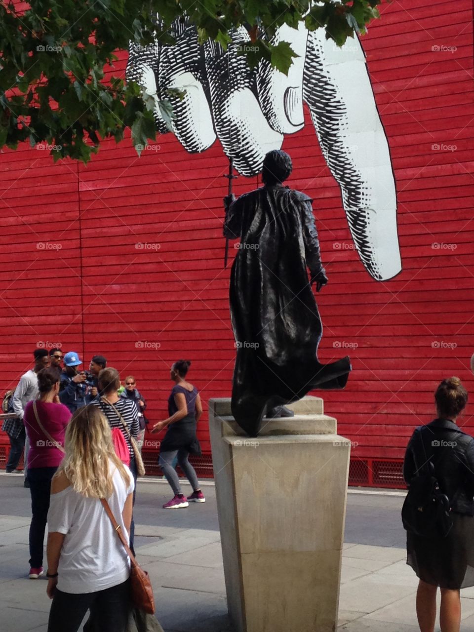Red box. The box theatre. National Theatre, London
