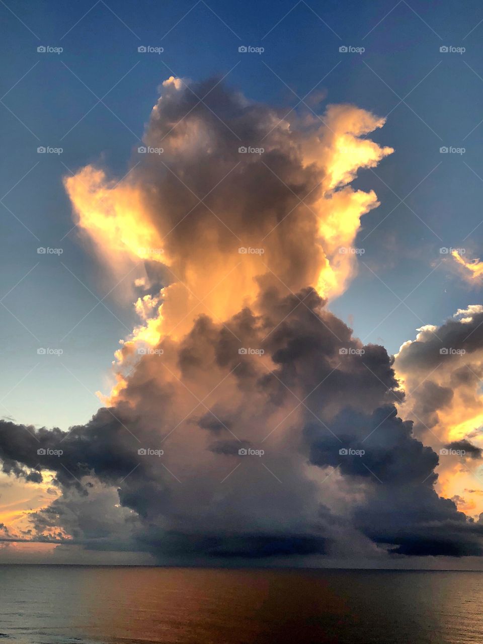 A very tropical sunrise prior to Hurricane Florence landfall. 