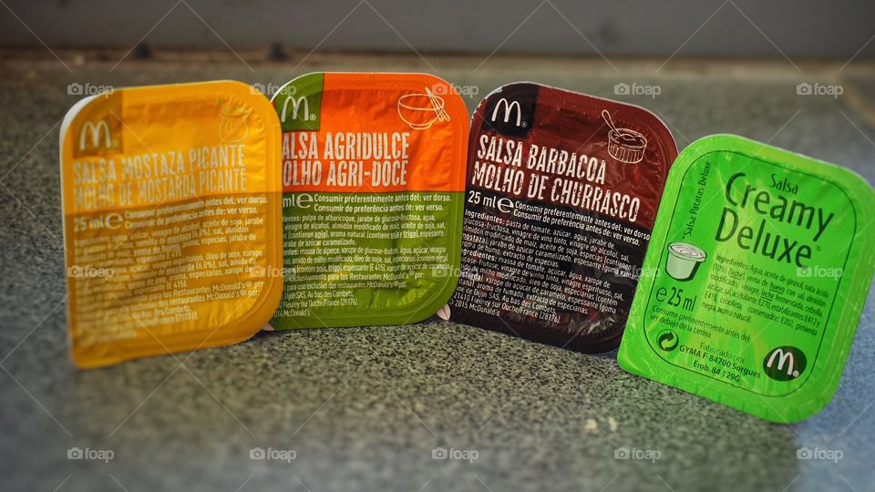 Delicious sauces 