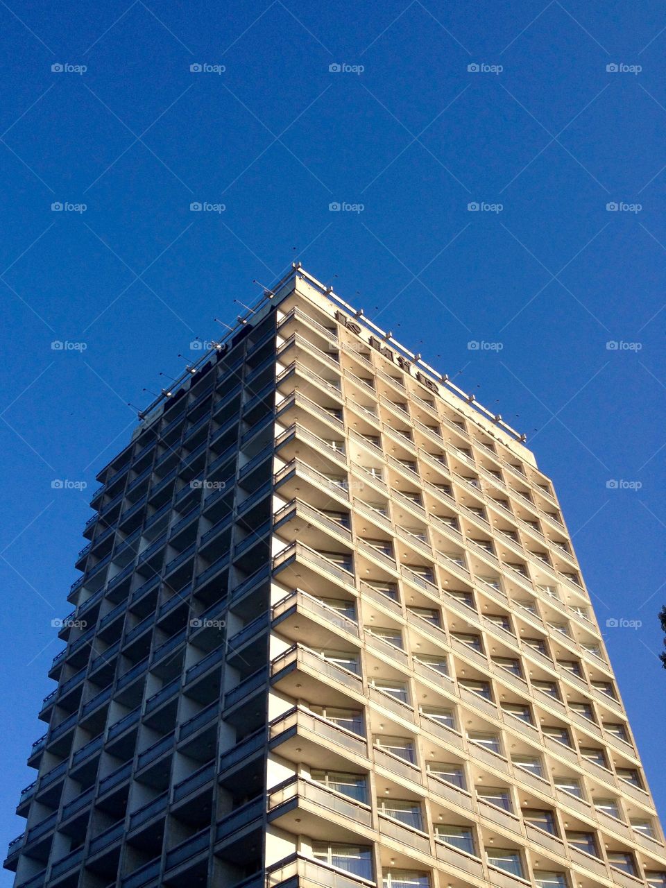 A soviet architecture building