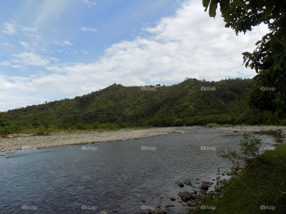 River to mount halimon aceh