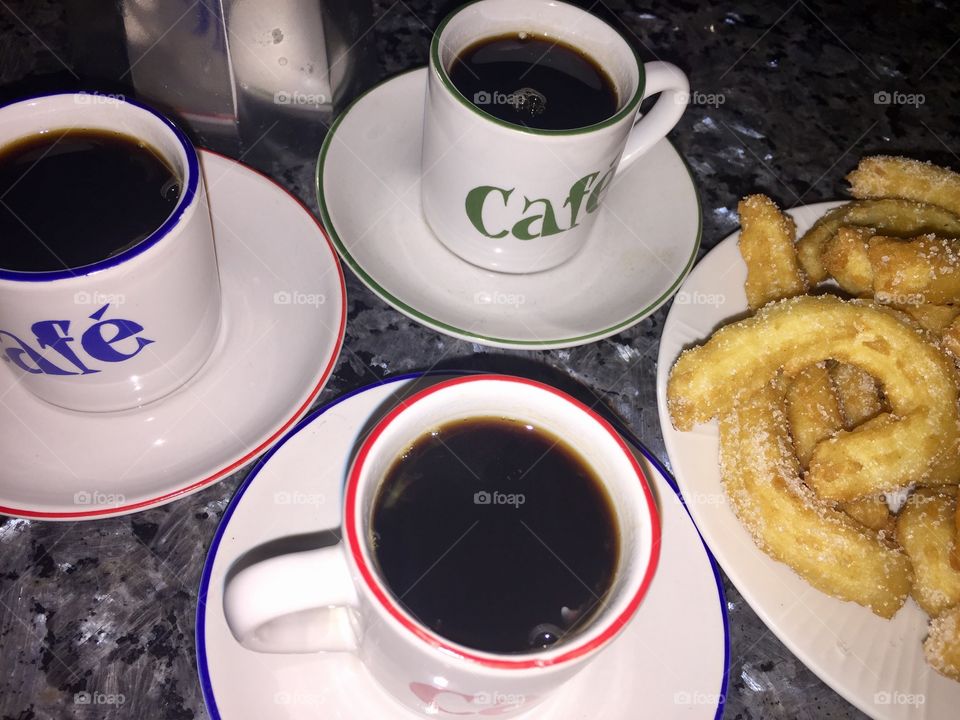 Coffee and churros 