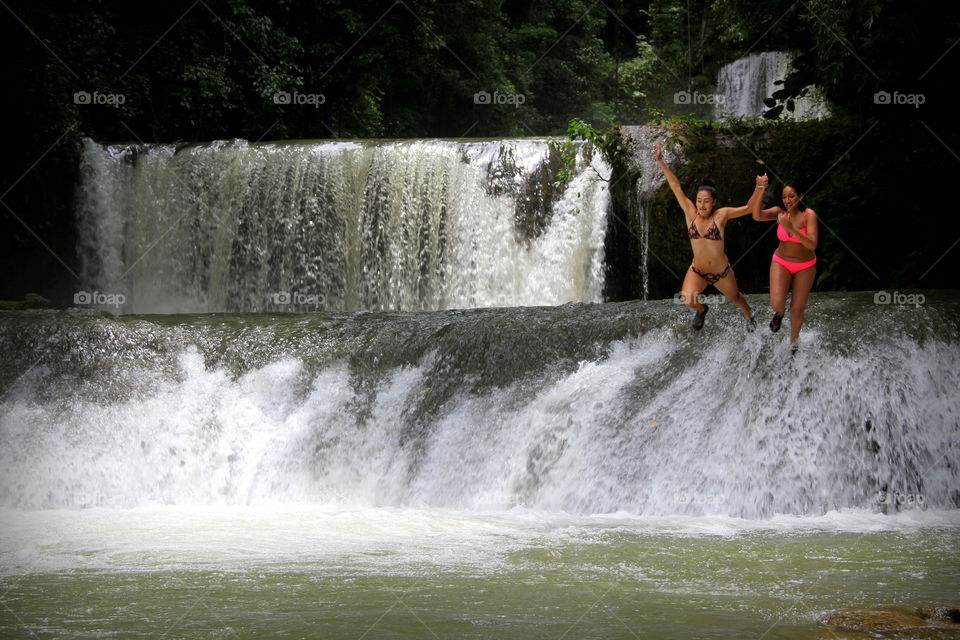 Water, Waterfall, River, Motion, Wet