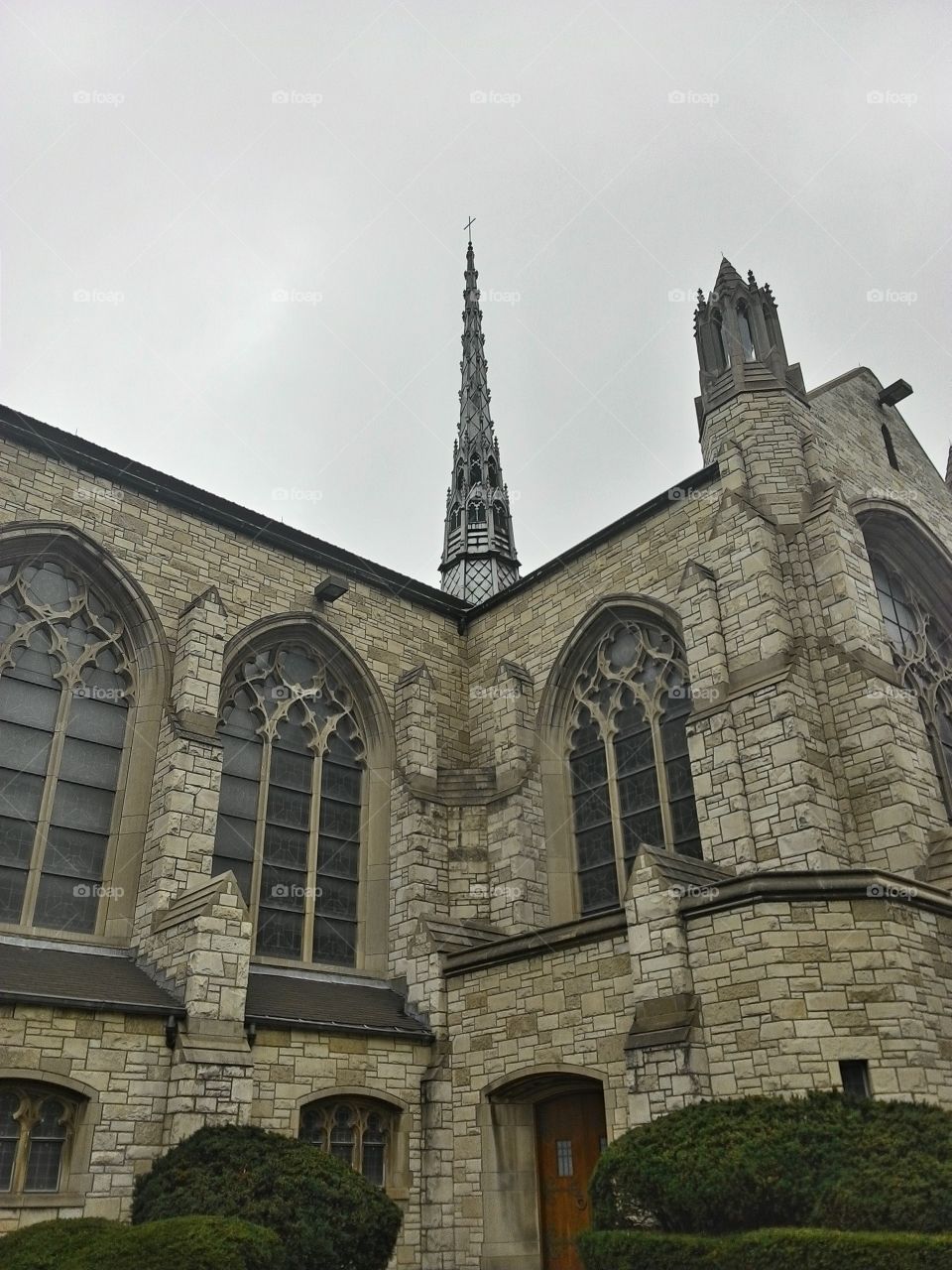 Cathedral. a modern gothic cathedral