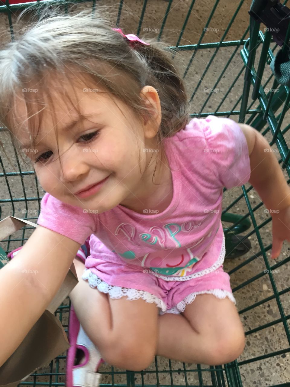 Helping To Grocery Shop