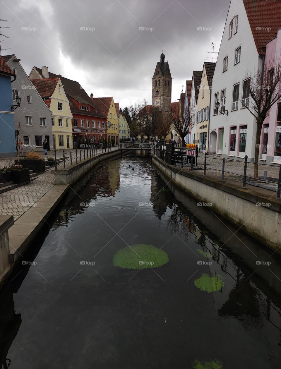 somewhere in the centre of Memmingen, Germany 🇩🇪☁️