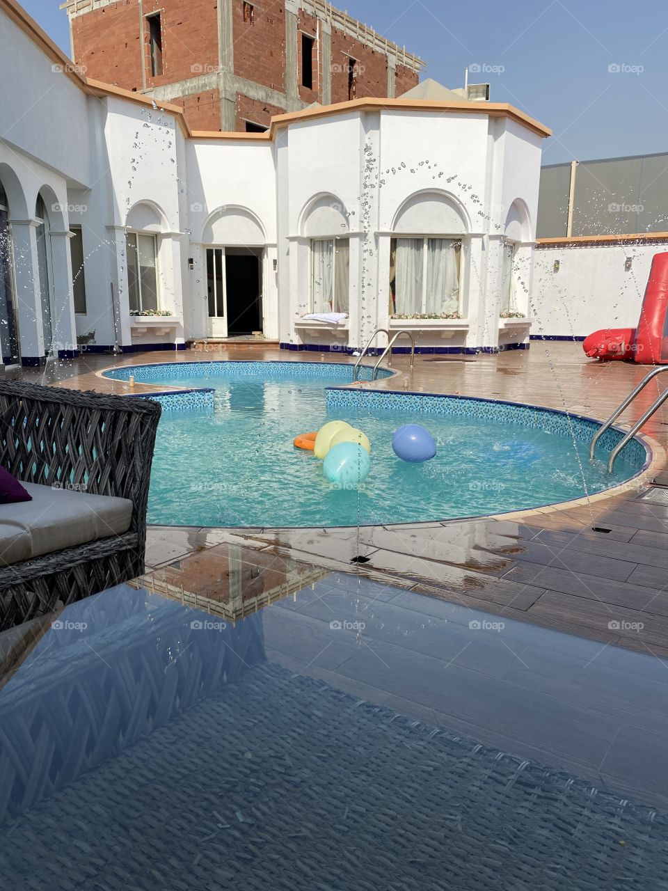 Nice place and the pool is much nicer