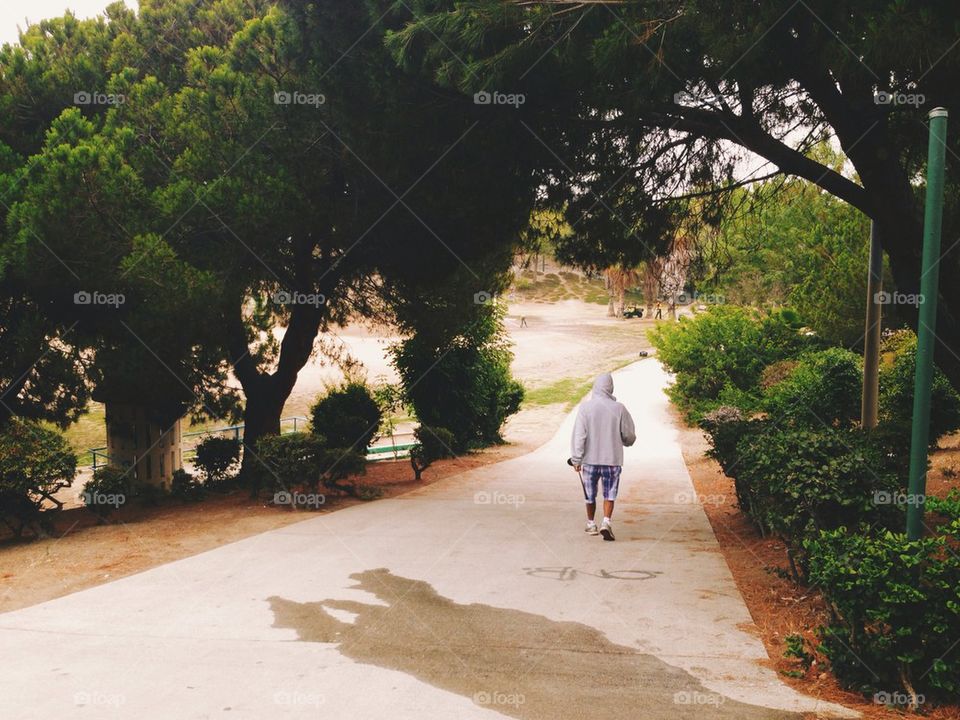 Man in Park