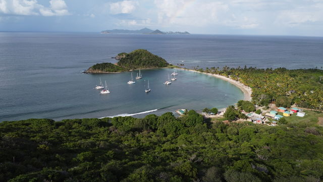 Salt Whistle Bay From Above