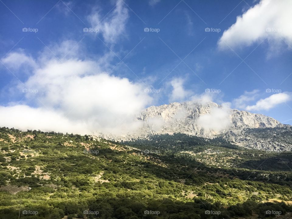 Hills in Greece