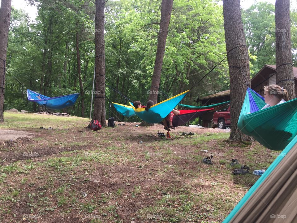 Hanging Hammock Time