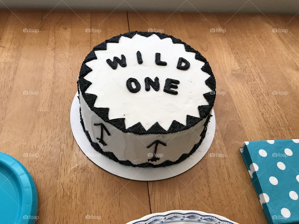 Wild one birthday cake