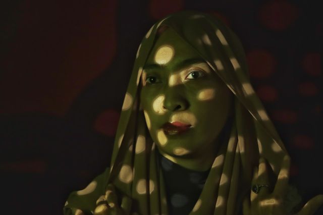 shadow on face