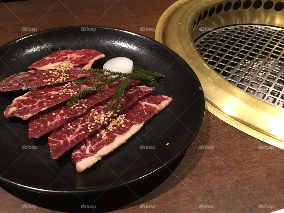 Marinated skirt steak 
