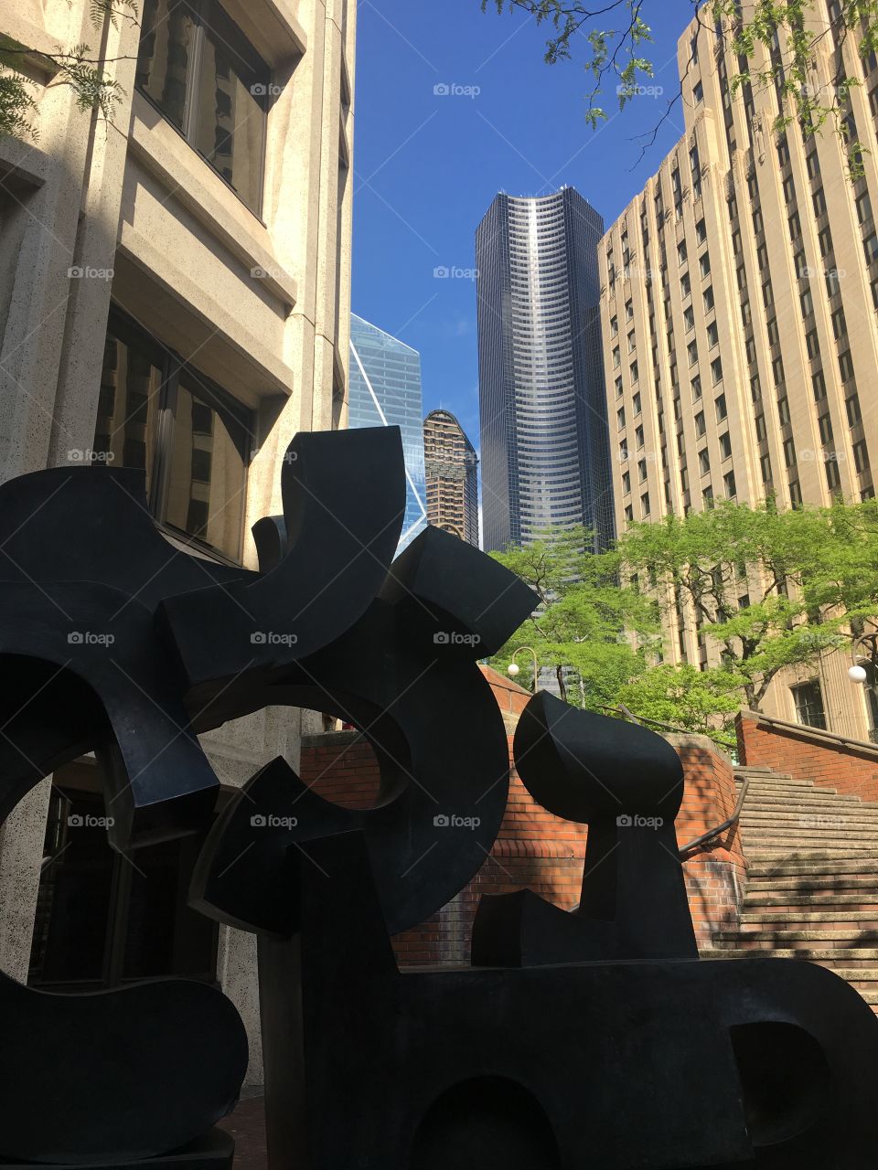 Sculpture, Federal Building, Seattle 