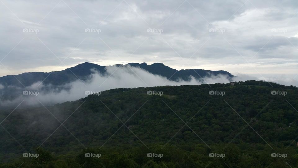 Clouds on the Mountain