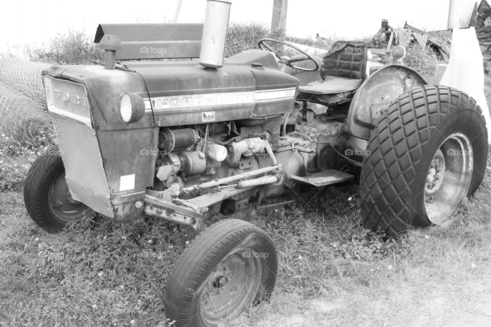 Broken down. back alley at the flea market